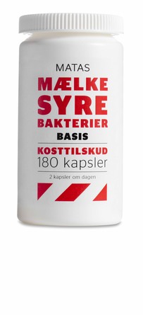 Matas Striber Matas Mælkesyrebakterier Basis 180 kaps.