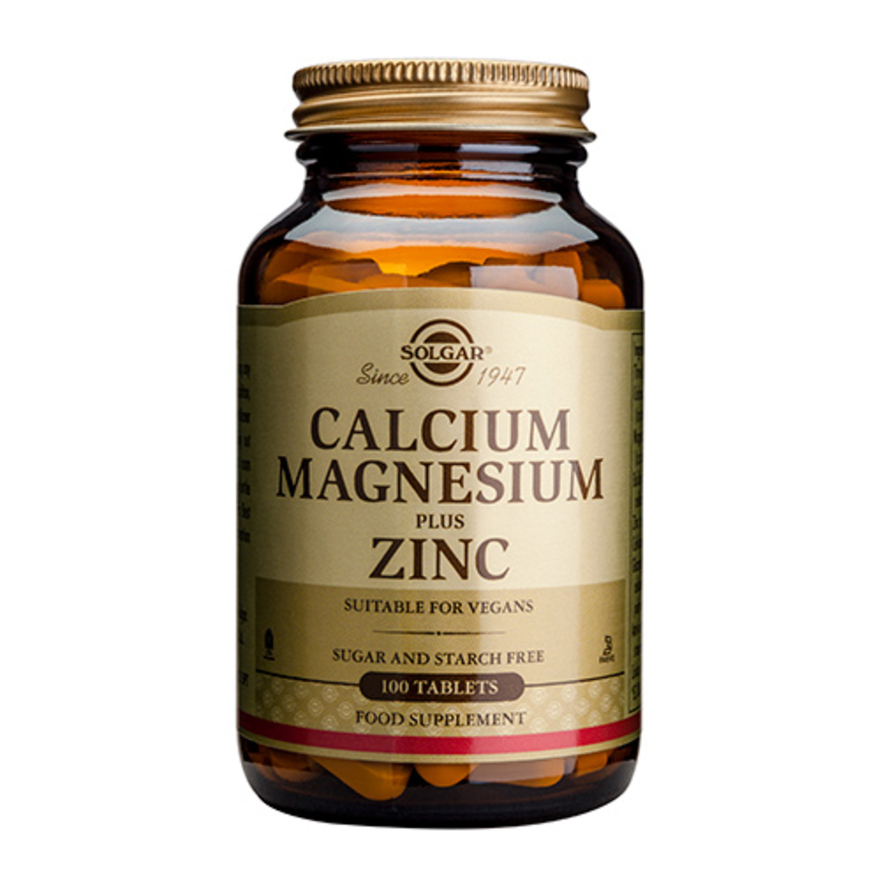 Køb Calcium magnesium +Zink 100 tab Matas