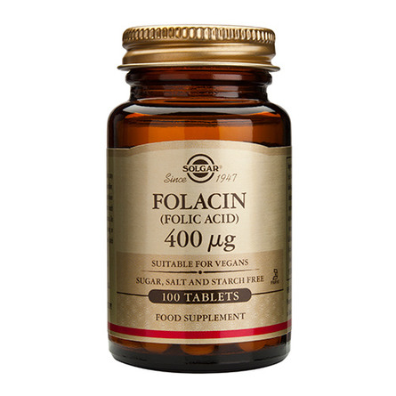 Folsyre 400 mcg (Folacin) 100 tab
