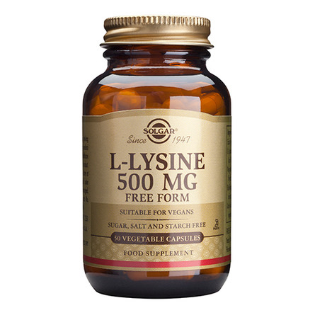 Nordic Premium L-Lysin Aminosyre 500 mg. 50 kaps.