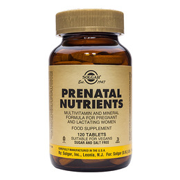 Prenatal multivitamin for gravide 120 tab