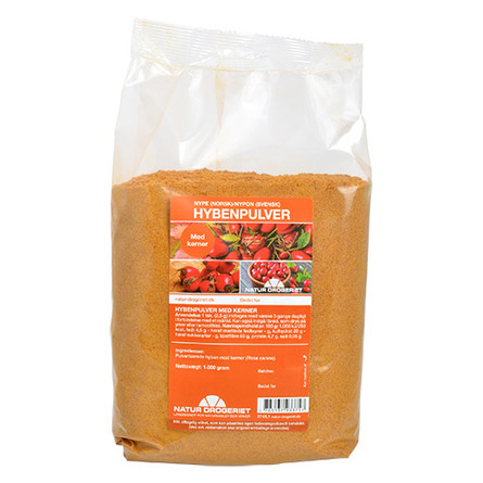 Natur Drogeriet Hyben pulver fin 1000 gr