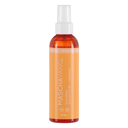 Mascha Vang Solspray Faktor 20 Gennemsigtig 200 ml