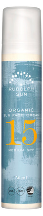 Rudolph Care Organic Sun Face Cream SPF 15 50 ml
