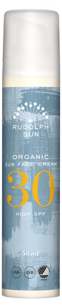 Rudolph Care Organic Sun Face Cream SPF 30 50 ml