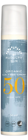 Rudolph Care Organic Sun Face Cream SPF 50 50 ml