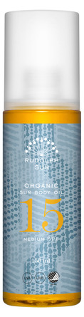 Rudolph Care Organic Sun Body Oil SPF 15 150 ml