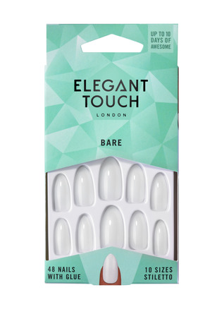 Elegant Touch E.T kunstige negle Totally Bare 003 (stiletto)