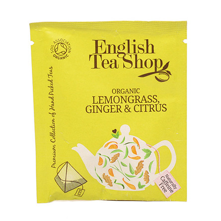 Lemongrass, ginger & citrus Ø tea - 50 breve 1 pk