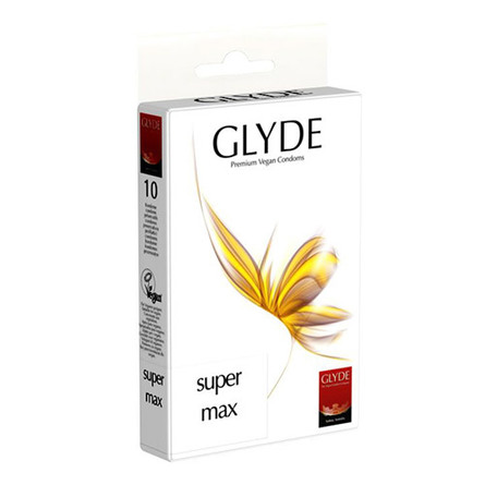Glyde Kondomer supermax L: 200 mm, B: 60 mm, tykkelse: 0,062 mm 10 stk