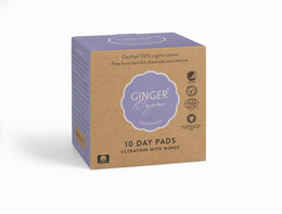 Ginger Organic Bind - Dag 10 stk