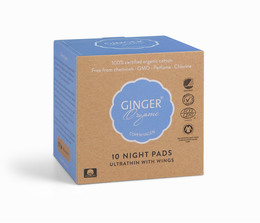 Ginger Organic Bind - Nat 10 stk