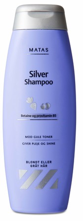 Matas Striber Silver Shampoo til Gråt og Blondt Hår 500 ml