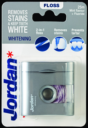 Jordan Tandtråd Dental Whitening Floss 25 m