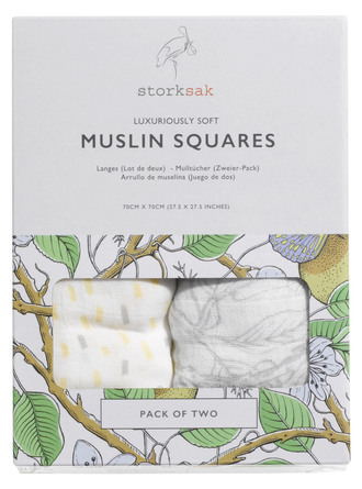 Storksak Luksus stofbleer 2-pak