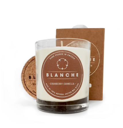Blanche Cranberry Canella Duftlys 145 g (Medium)