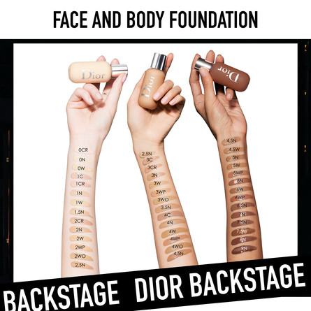 dior backstage foundation 4.5 w