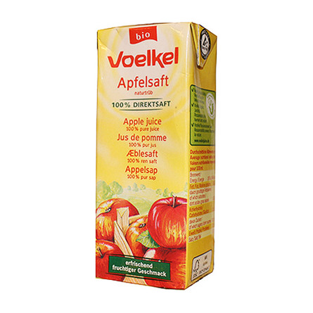 Æblesaft Tetra 3x200 ml Ø Voelkel