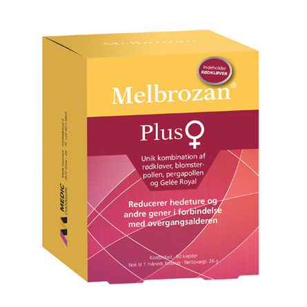 Melbrozan Melbozan Plus 60 kapsler
