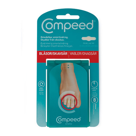Compeed Tåvabelplaster 8 stk