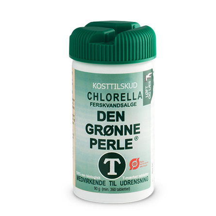 Chlorella Den grønne perle Ø 360 tab