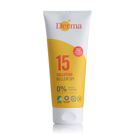 Derma Sollotion Mellem SPF 15 200 ml