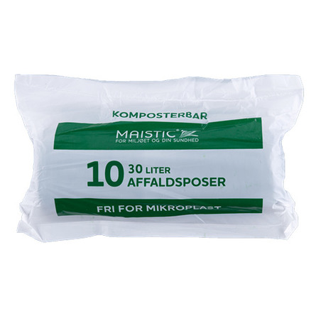Komposterbare affaldsposer 30L