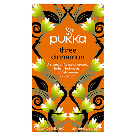 Pukka Three Cinnamon te - øko 20 breve