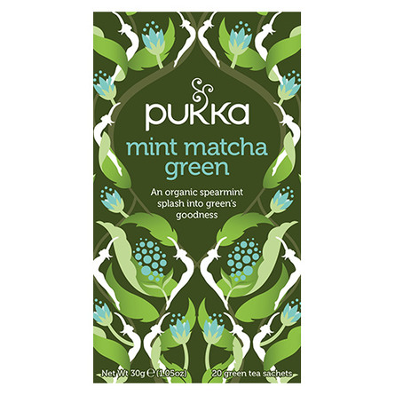Pukka Mint Matcha Green te Øko 20 br.