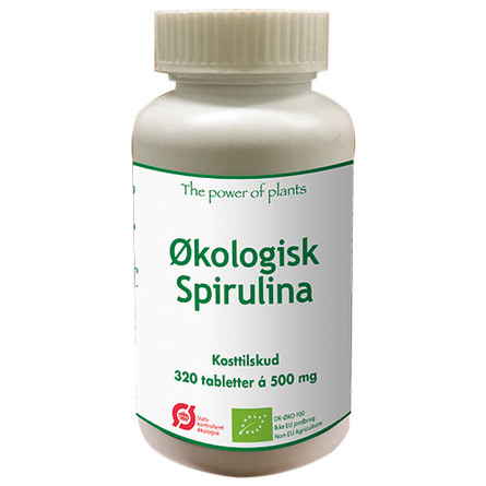 The power of plants Spirulina Økologisk 320 tabl.