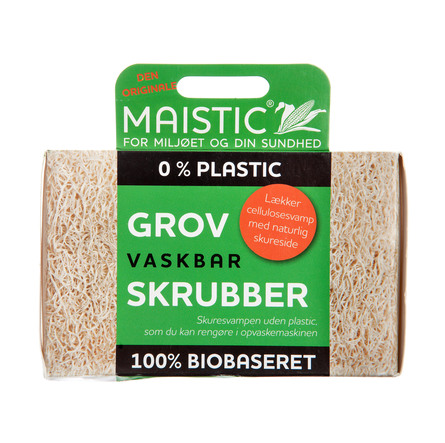 Maistic Bio Grov skrubber - Vaskbar - Fri for mikroplast 1 stk.