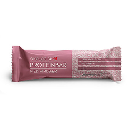 LinusPro Nutrition Proteinbar Hindbær 55 g