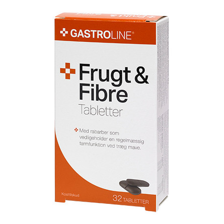 Gastroline Frugt & Fibre 32 tabl