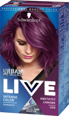 Schwarzkopf Live Color Amethyst Chrome U69