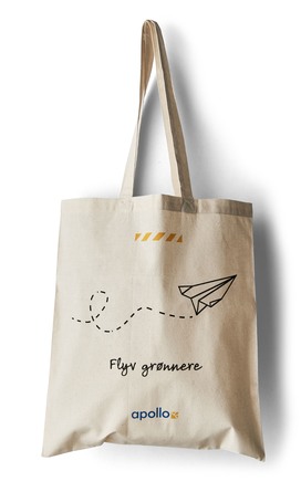Matas Miljøposer Miljøfondspose Apollo " Flyv Grønnere"