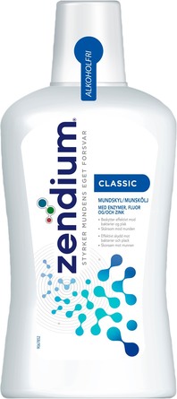 Zendium Classic Mundskyl m/zink 500 ml