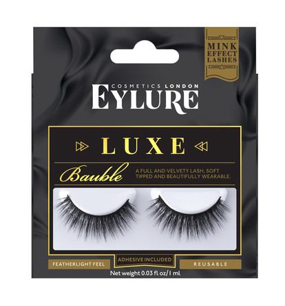 Eylure Luxe Lash Kunstige Øjenvipper Bauble Sort