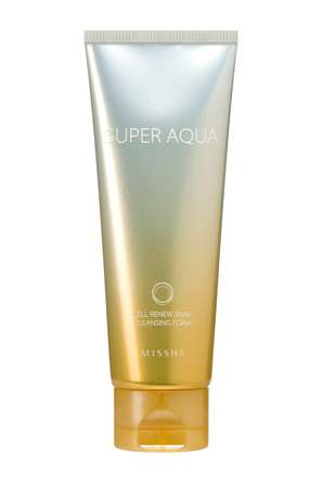 Missha Super Aqua Cell Renew Snail Cleansing Foam 100 ml