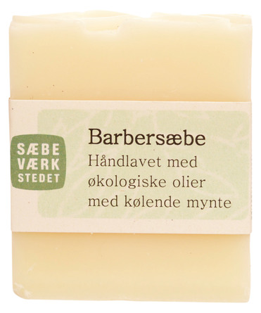 SÆBEVÆRKSTEDET Håndlavet barbersæbe 100 g