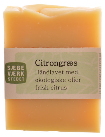 SÆBEVÆRKSTEDET Håndlavet sæbe Citrongræs 100 g