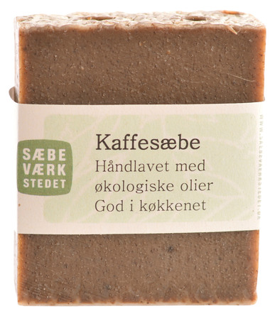 SÆBEVÆRKSTEDET Håndlavet Kaffesæbe 100 g