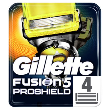 Gillette Fusion5 ProShield Barberblade 4 stk