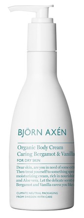 Björn Axén Organic Body Cream Bergamot 250 ml
