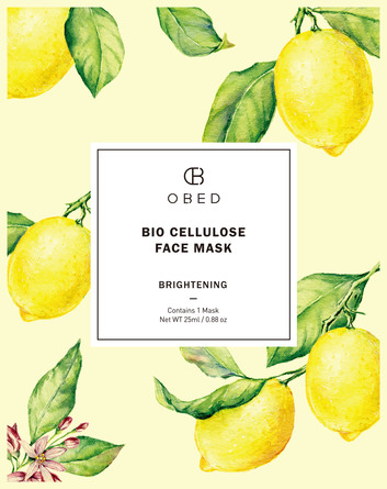 Obed Bio Cellulose Face Mask Brightening 1 stk
