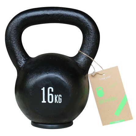 Titan Life træningsudstyr Kettlebells 16 kg.