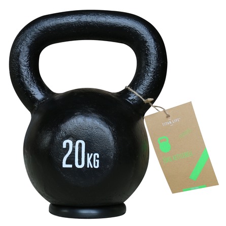 Titan Life træningsudstyr Kettlebells 20 kg.