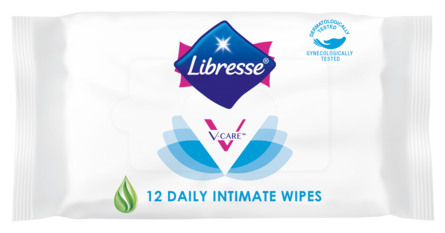 Libresse V-Care Intimservietter 12 stk.