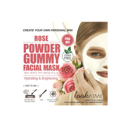 Look At Me Powder Gummy Facial Mask Rose