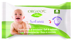 Organyc Vådservietter Baby 60 stk.