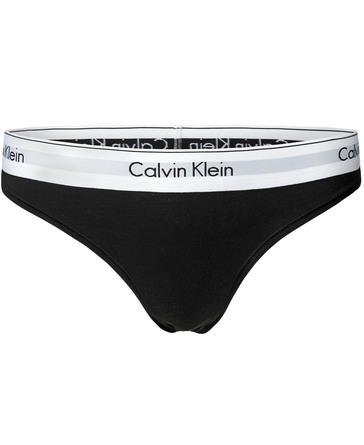 Calvin Klein Undertøj Modern Thong Black str. S